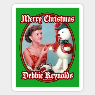 Debbie Reynolds: Merry Christmas Magnet